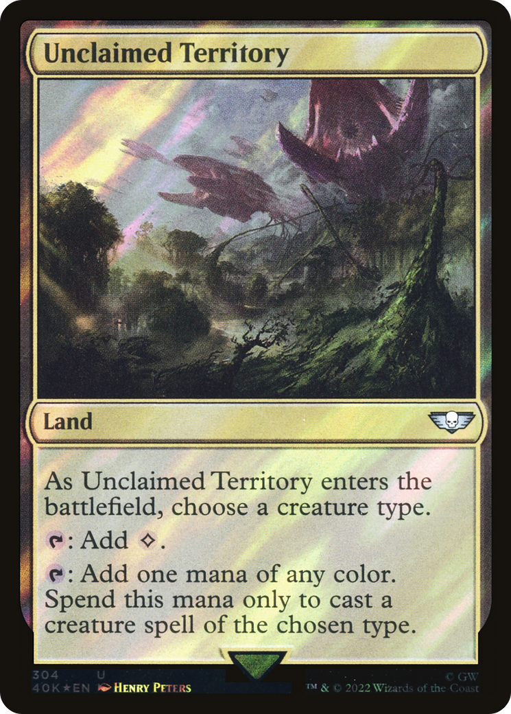 Unclaimed Territory (Surge Foil) [Marvel Super Heroes Commander] | L.A. Mood Comics and Games
