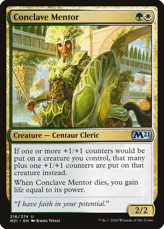 Conclave Mentor [Core Set 2021] | L.A. Mood Comics and Games