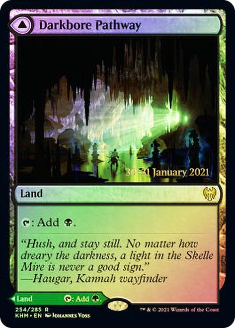 Darkbore Pathway // Slitherbore Pathway [Kaldheim Prerelease Promos] | L.A. Mood Comics and Games