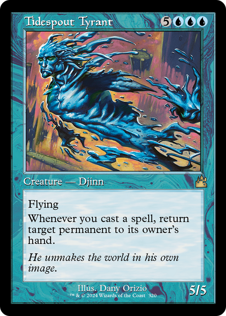Tidespout Tyrant (Retro Frame) [Ravnica Remastered] | L.A. Mood Comics and Games