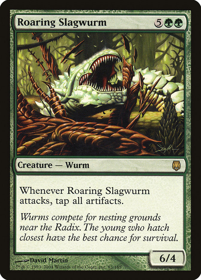 Roaring Slagwurm [Darksteel] | L.A. Mood Comics and Games