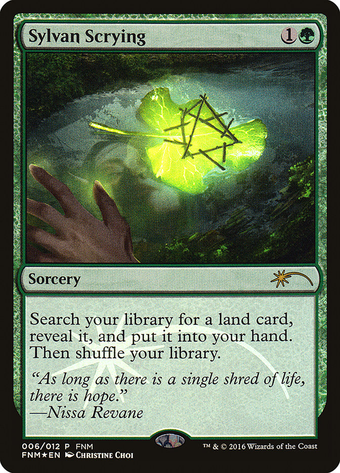 Sylvan Scrying [Friday Night Magic 2016] | L.A. Mood Comics and Games