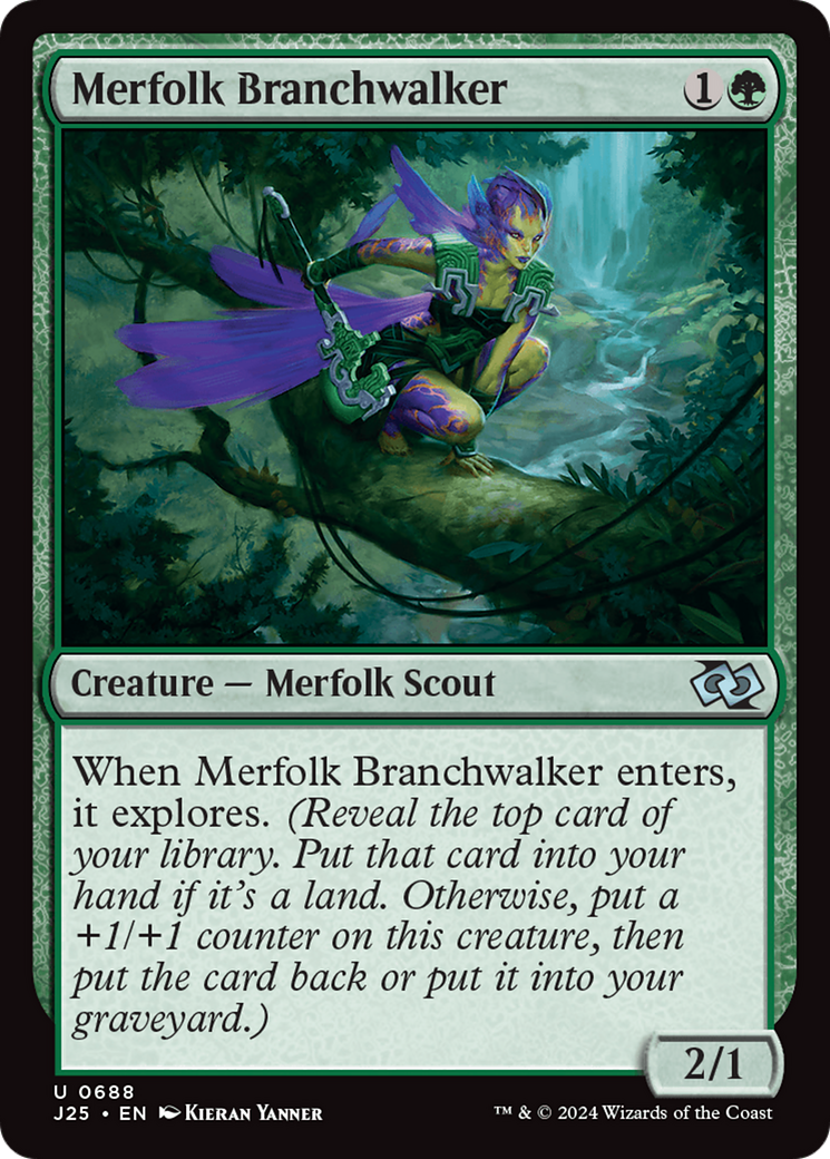 Merfolk Branchwalker [Foundations Jumpstart] | L.A. Mood Comics and Games
