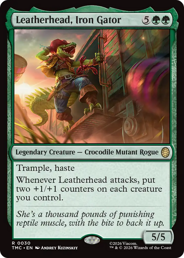 Leatherhead, Iron Gator [Teenage Mutant Ninja Turtles] | L.A. Mood Comics and Games
