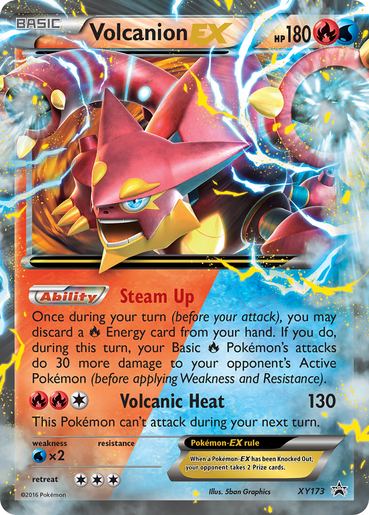 Volcanion EX (XY173) [XY: Black Star Promos] | L.A. Mood Comics and Games