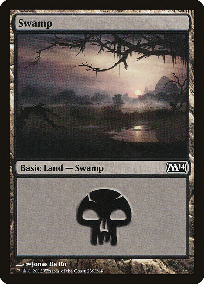 Swamp (239) [Magic 2014] | L.A. Mood Comics and Games