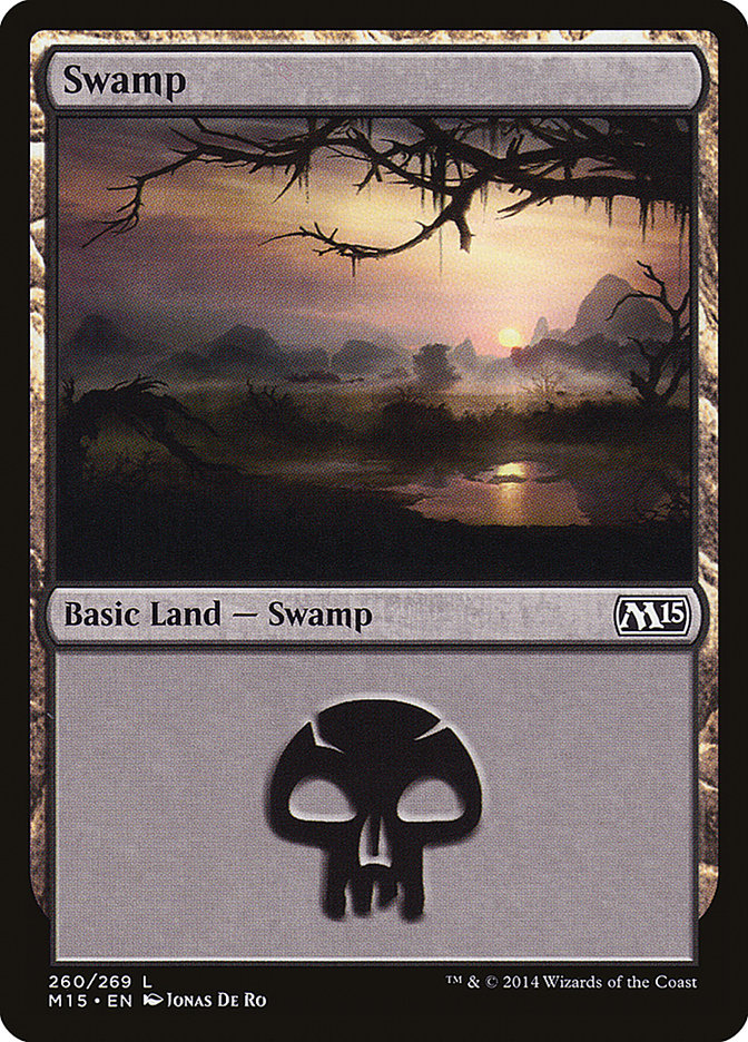 Swamp (260) [Magic 2015] | L.A. Mood Comics and Games