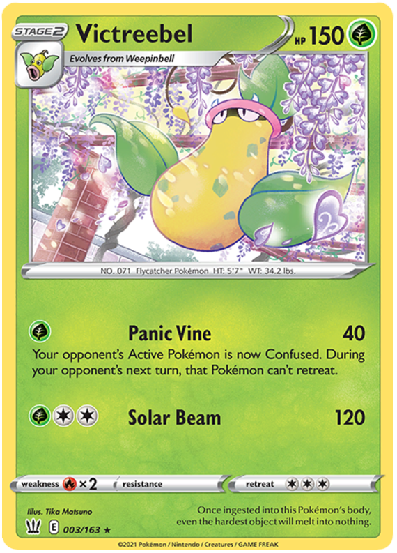Victreebel (003/163) [Sword & Shield: Battle Styles] | L.A. Mood Comics and Games