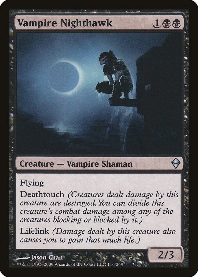 Vampire Nighthawk [Zendikar] | L.A. Mood Comics and Games