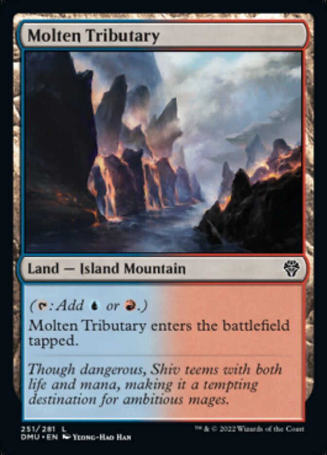 Molten Tributary [Dominaria United] | L.A. Mood Comics and Games