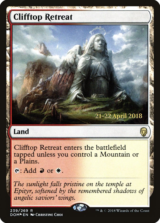 Clifftop Retreat [Dominaria Prerelease Promos] | L.A. Mood Comics and Games
