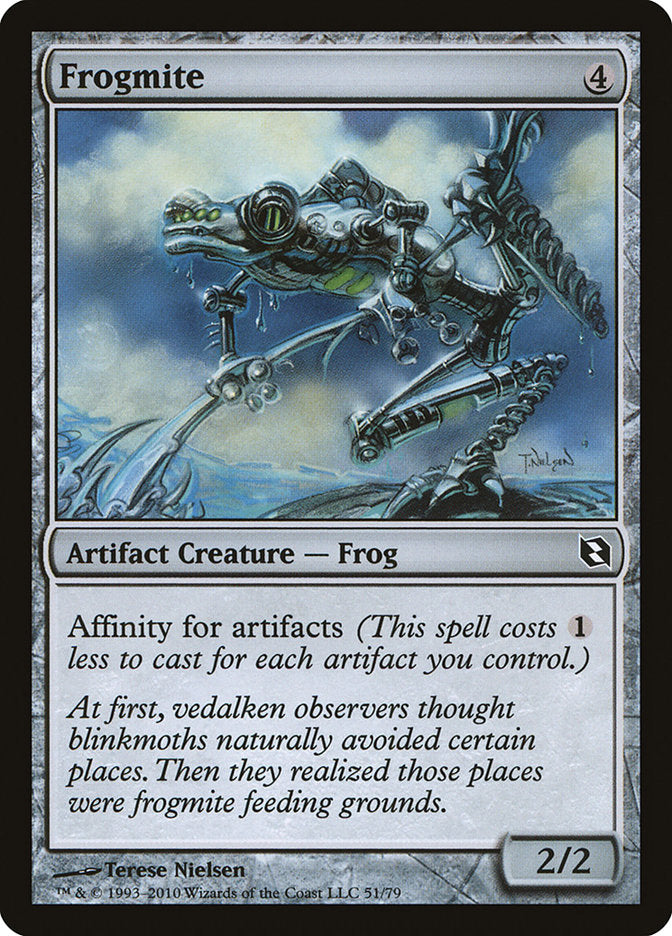Frogmite [Duel Decks: Elspeth vs. Tezzeret] | L.A. Mood Comics and Games