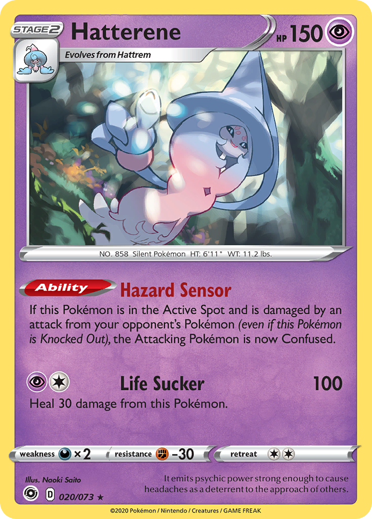 Hatterene (020/073) [Sword & Shield: Champion's Path] | L.A. Mood Comics and Games