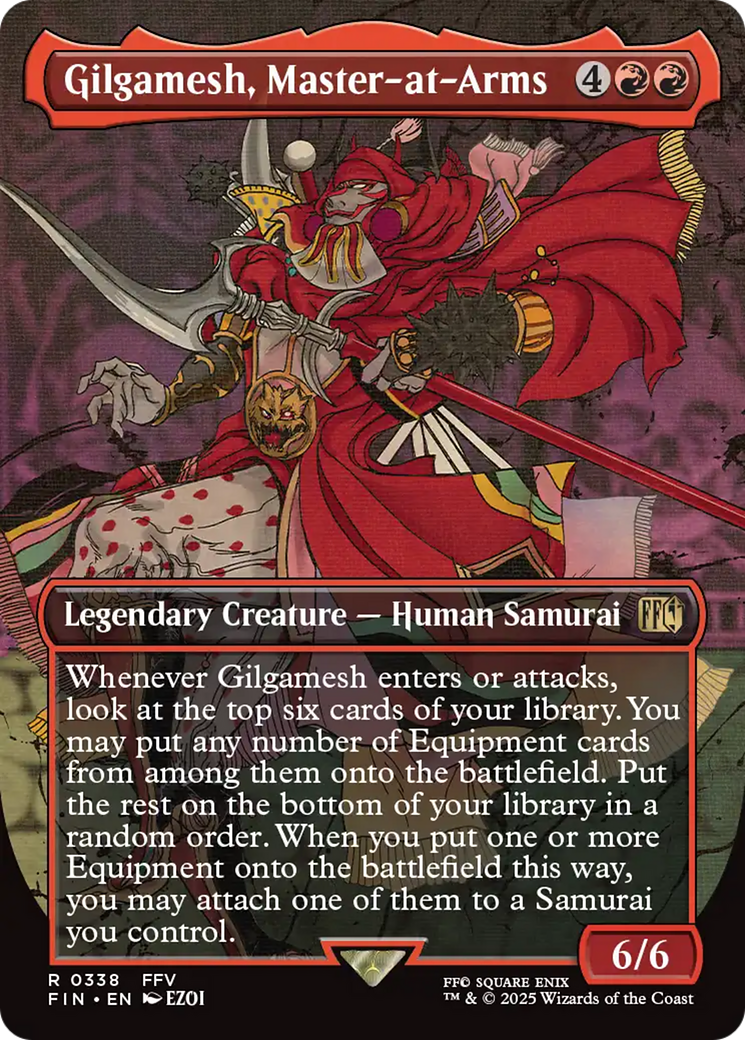 Gilgamesh, Master-at-Arms (Borderless) [FINAL FANTASY] | L.A. Mood Comics and Games