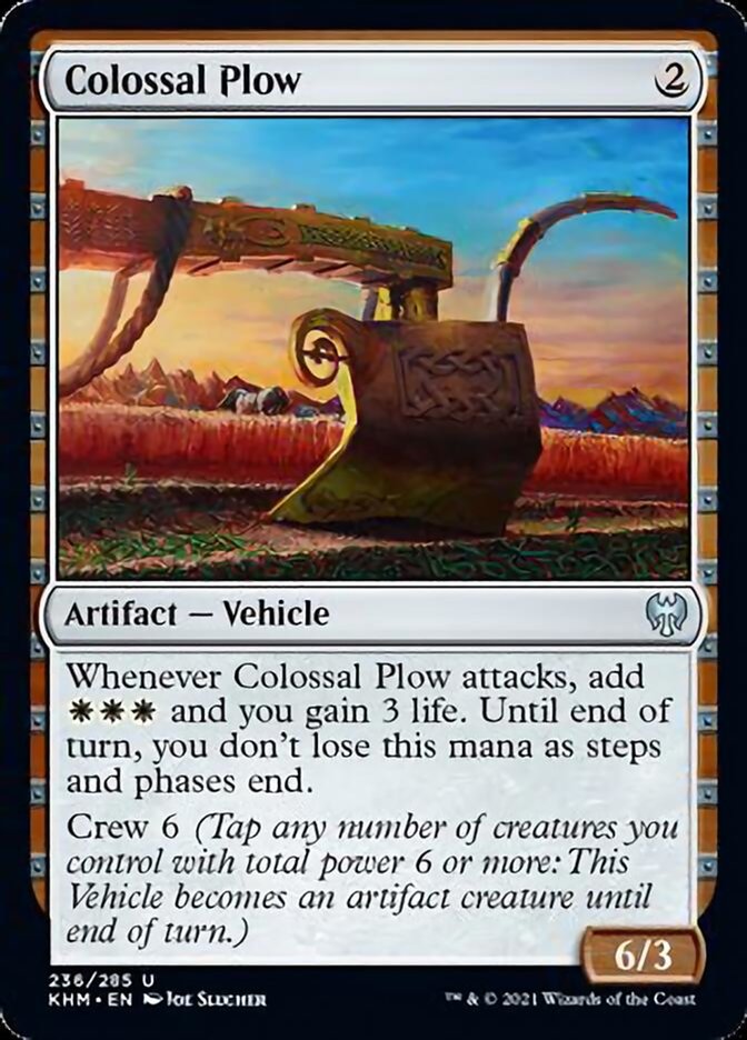 Colossal Plow [Kaldheim] | L.A. Mood Comics and Games