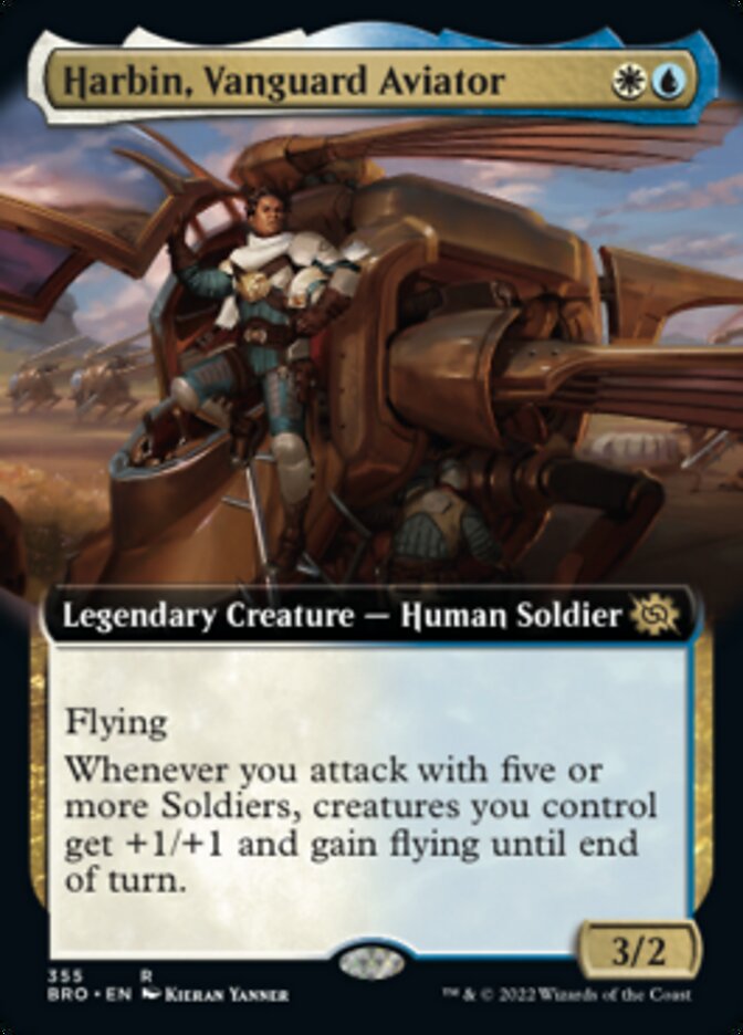 Harbin, Vanguard Aviator (Extended Art) [The Brothers' War] | L.A. Mood Comics and Games