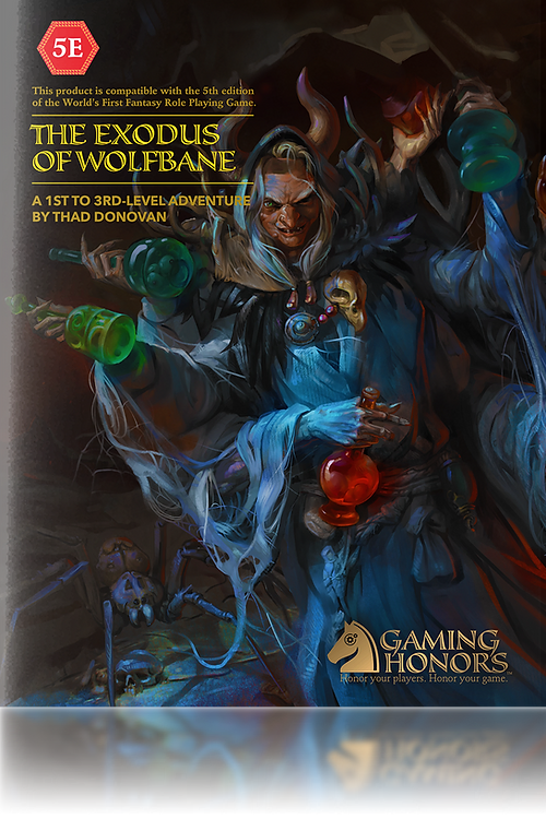 The Exodus Of Wolfbane (5e) | L.A. Mood Comics and Games