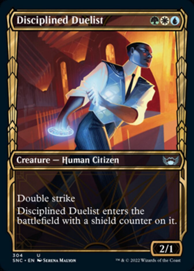 Disciplined Duelist (Showcase Golden Age) [Streets of New Capenna] | L.A. Mood Comics and Games