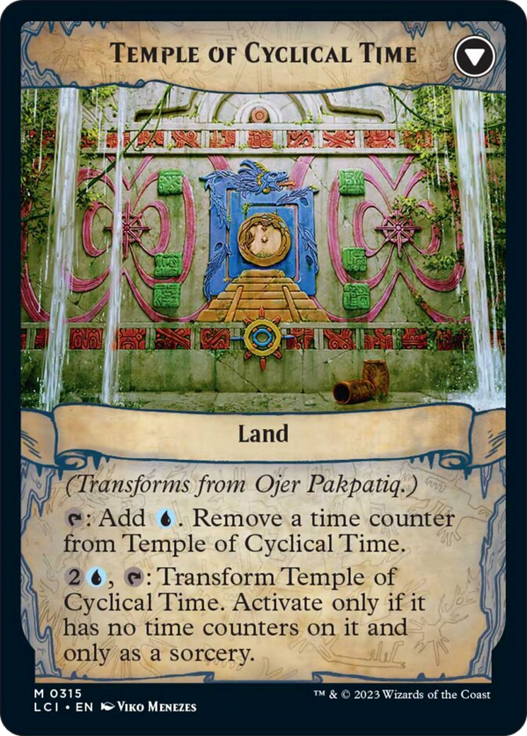 Ojer Pakpatiq, Deepest Epoch // Temple of Cyclical Time (Showcase) [The Lost Caverns of Ixalan] | L.A. Mood Comics and Games