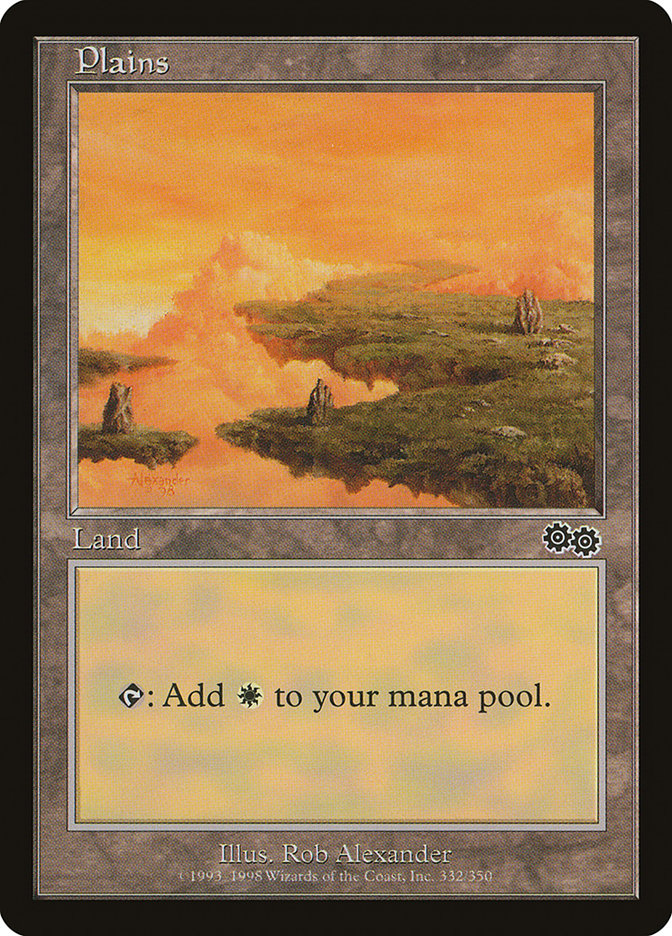 Plains (332) [Urza's Saga] | L.A. Mood Comics and Games