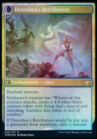 Dorothea, Vengeful Victim // Dorothea's Retribution [Innistrad: Crimson Vow Prerelease Promos] | L.A. Mood Comics and Games