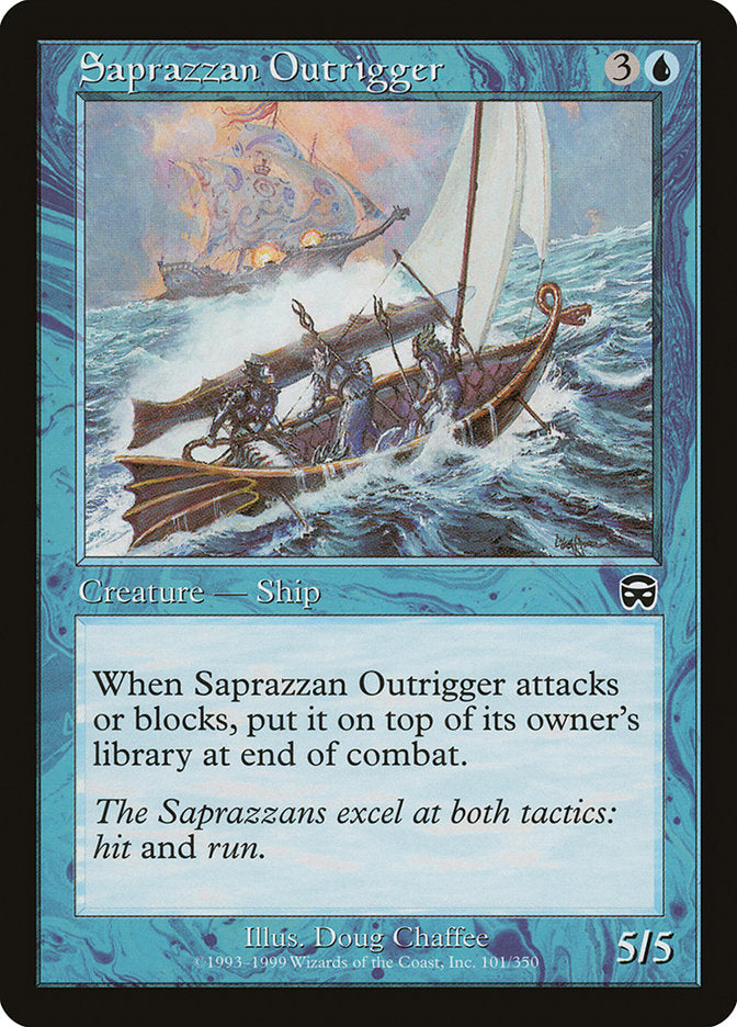 Saprazzan Outrigger [Mercadian Masques] | L.A. Mood Comics and Games