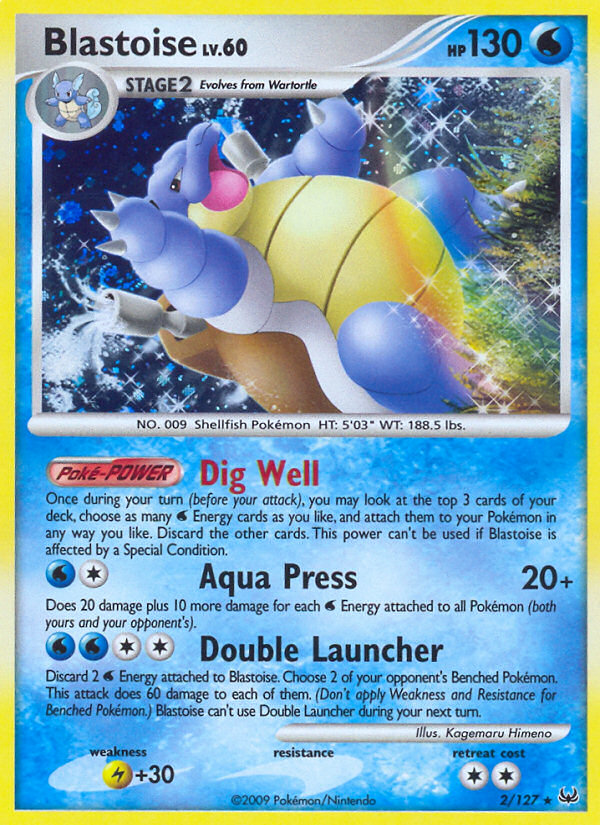 Blastoise (2/127) [Platinum: Base Set] | L.A. Mood Comics and Games