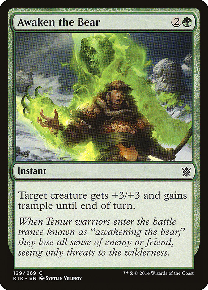 Awaken the Bear [Khans of Tarkir] | L.A. Mood Comics and Games