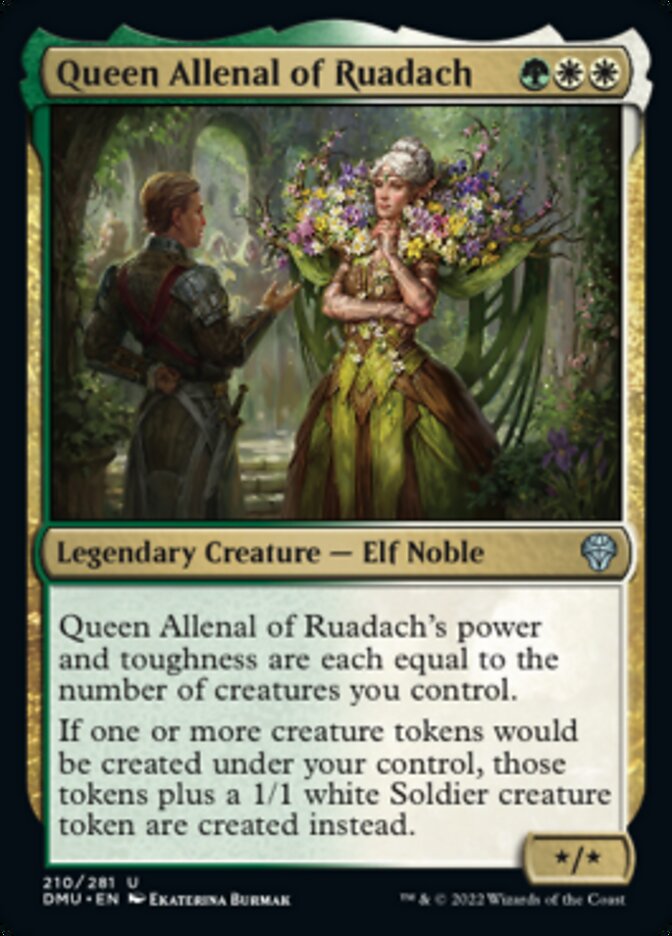 Queen Allenal of Ruadach [Dominaria United] | L.A. Mood Comics and Games