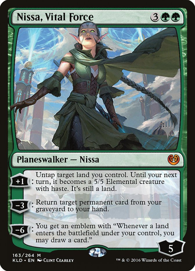 Nissa, Vital Force (Promo Pack) [Kaladesh Promos] | L.A. Mood Comics and Games