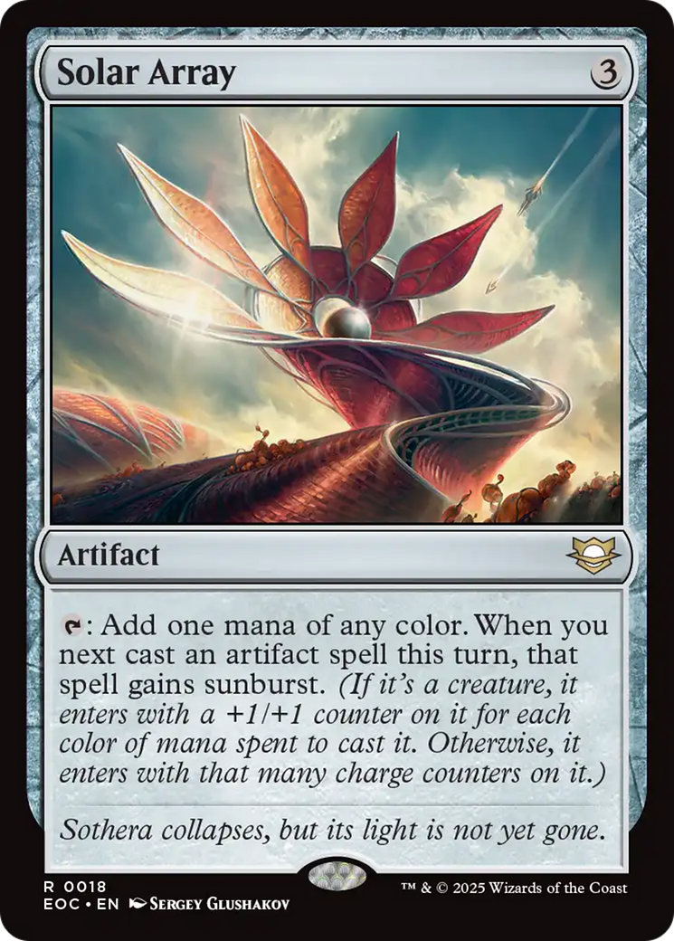 Solar Array [Edge of Eternities Commander] | L.A. Mood Comics and Games