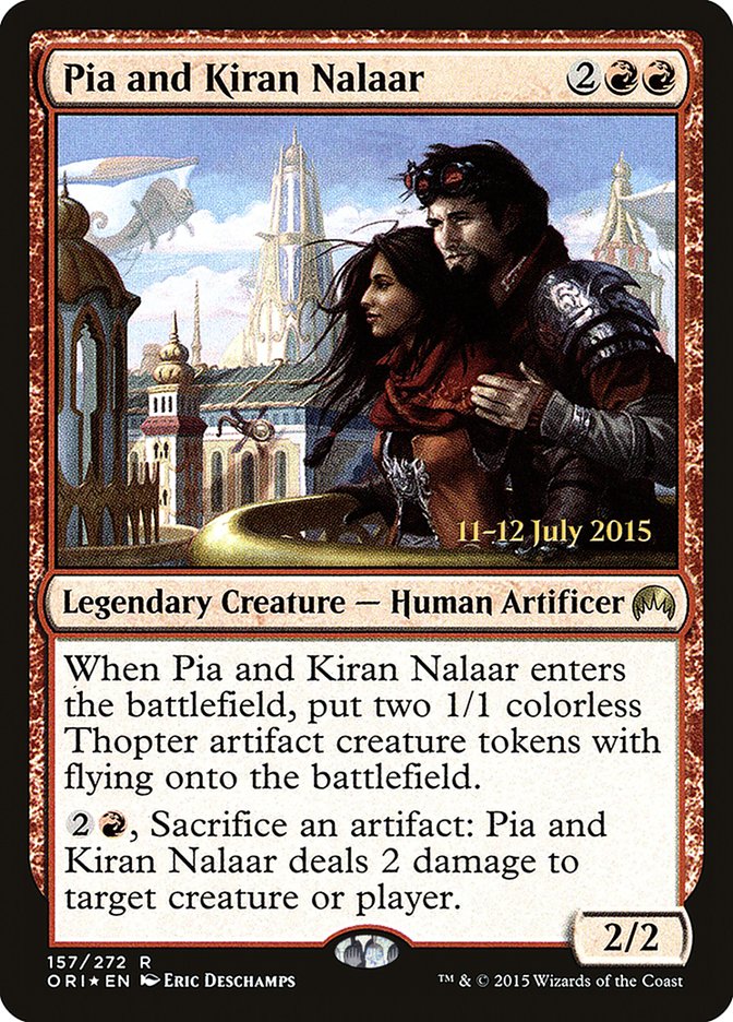 Pia and Kiran Nalaar [Magic Origins Prerelease Promos] | L.A. Mood Comics and Games