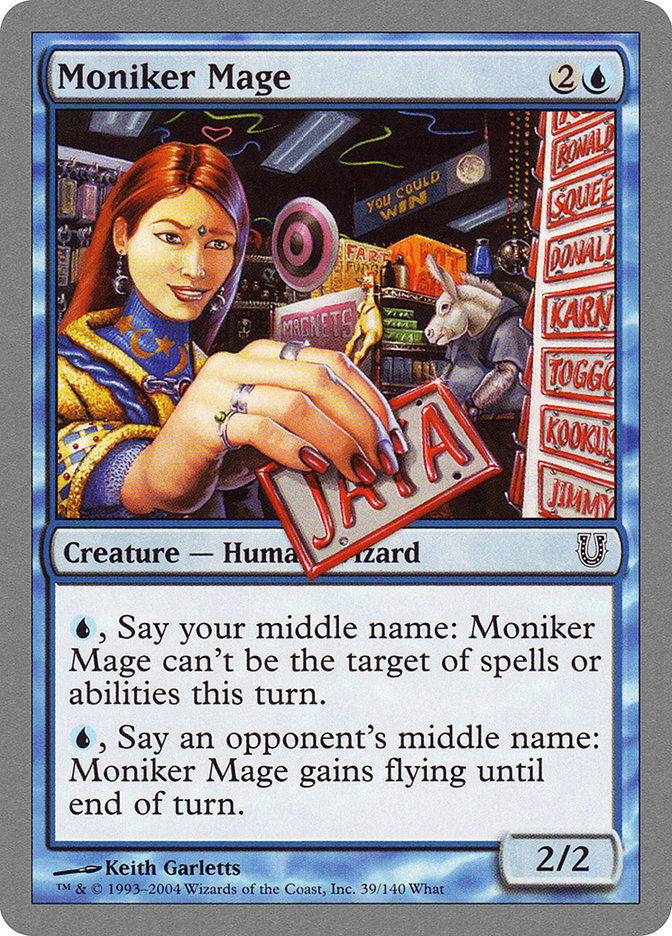 Moniker Mage [Unhinged] | L.A. Mood Comics and Games