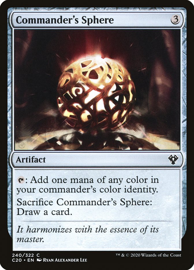 Commander's Sphere [Commander 2020] | L.A. Mood Comics and Games