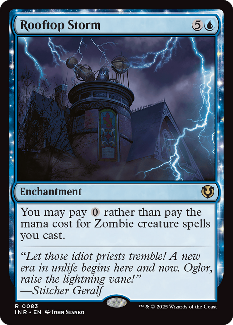 Rooftop Storm [Innistrad Remastered] | L.A. Mood Comics and Games