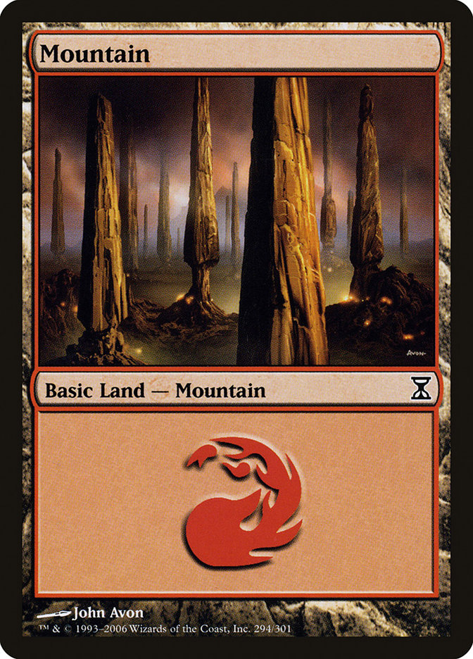 Mountain (294) [Time Spiral] | L.A. Mood Comics and Games