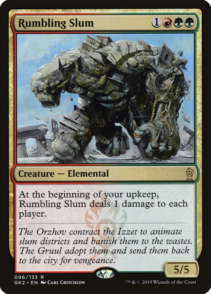 Rumbling Slum [Ravnica Allegiance Guild Kit] | L.A. Mood Comics and Games