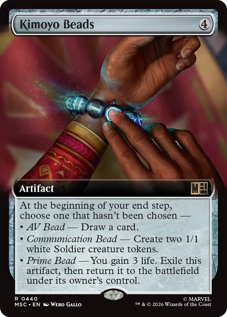 Kimoyo Beads (Extended Art) [Marvel Super Heroes Commander] | L.A. Mood Comics and Games