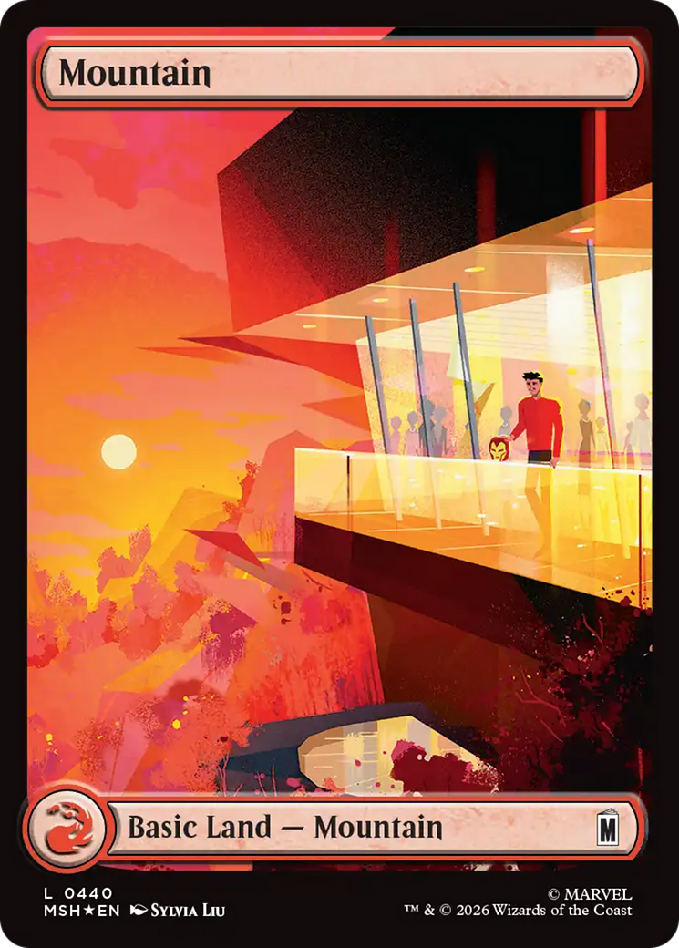 Mountain (0440) (Surge Foil) [Marvel Super Heroes] | L.A. Mood Comics and Games