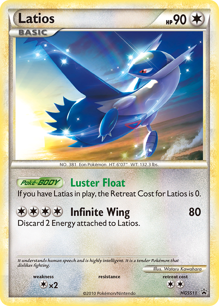 Latios (HGSS11) [HeartGold & SoulSilver: Black Star Promos] | L.A. Mood Comics and Games