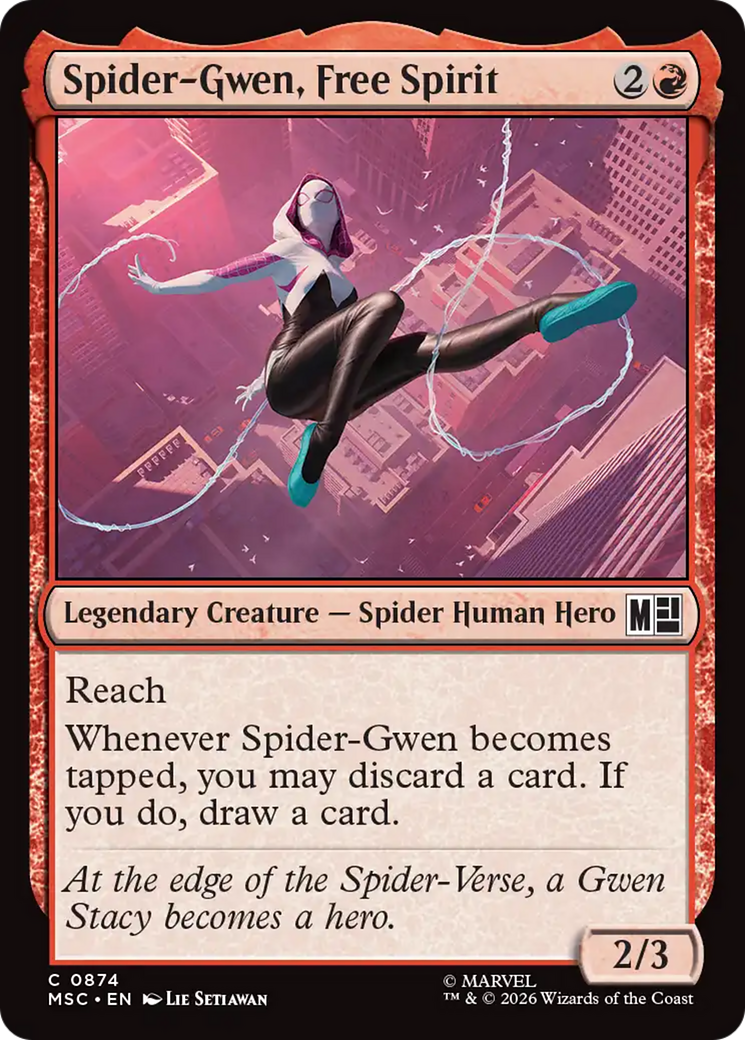 Spider-Gwen, Free Spirit [Marvel Super Heroes Commander] | L.A. Mood Comics and Games