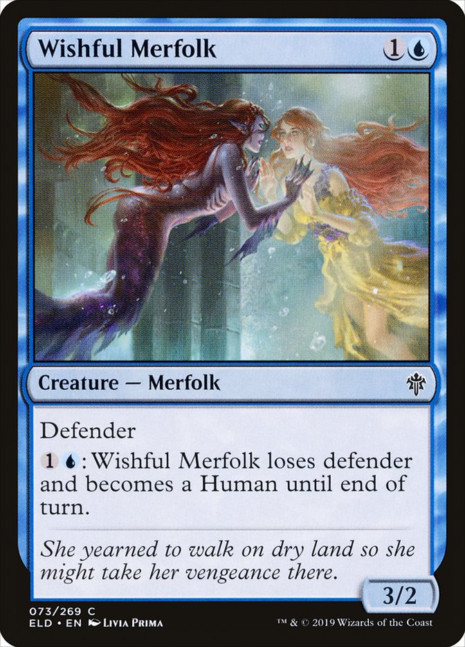Wishful Merfolk [Throne of Eldraine] | L.A. Mood Comics and Games