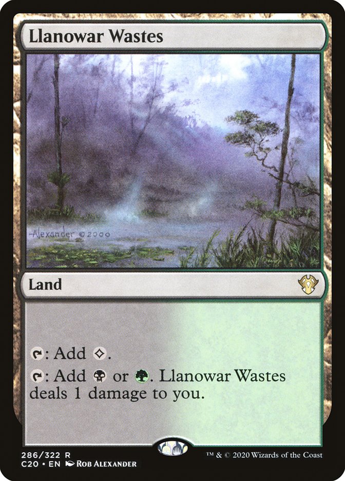 Llanowar Wastes [Commander 2020] | L.A. Mood Comics and Games