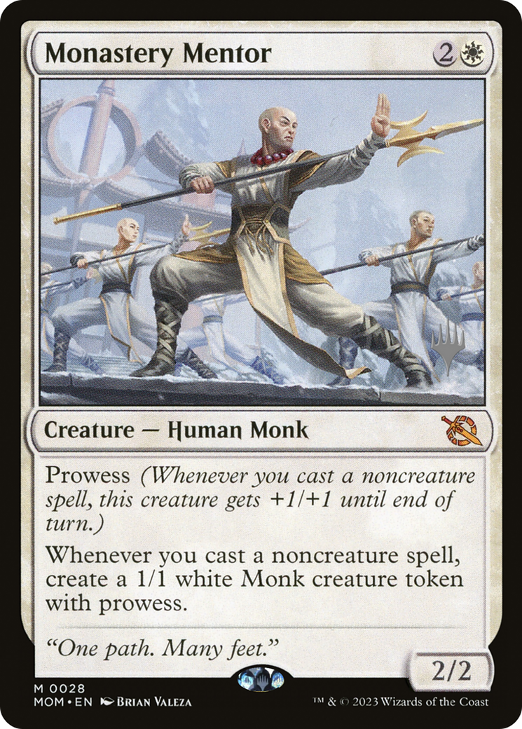 Monastery Mentor (Promo Pack) [March of the Machine Promos] | L.A. Mood Comics and Games