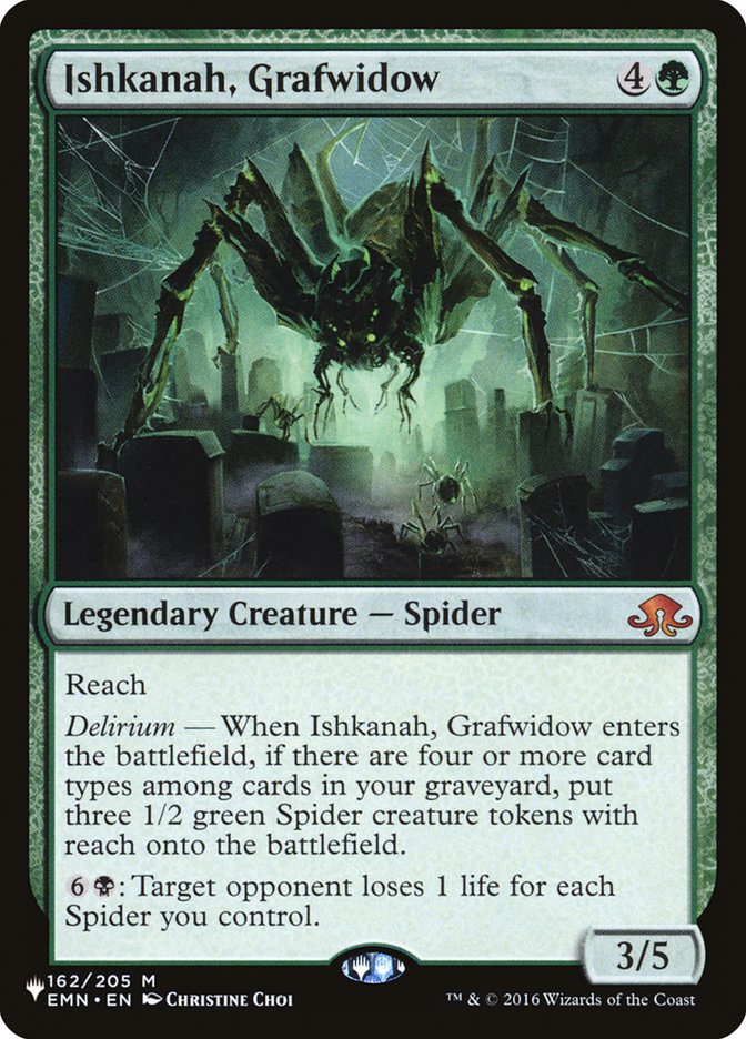 Ishkanah, Grafwidow [The List] | L.A. Mood Comics and Games