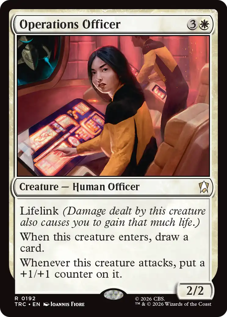 Operations Officer [Star Trek Commander] | L.A. Mood Comics and Games