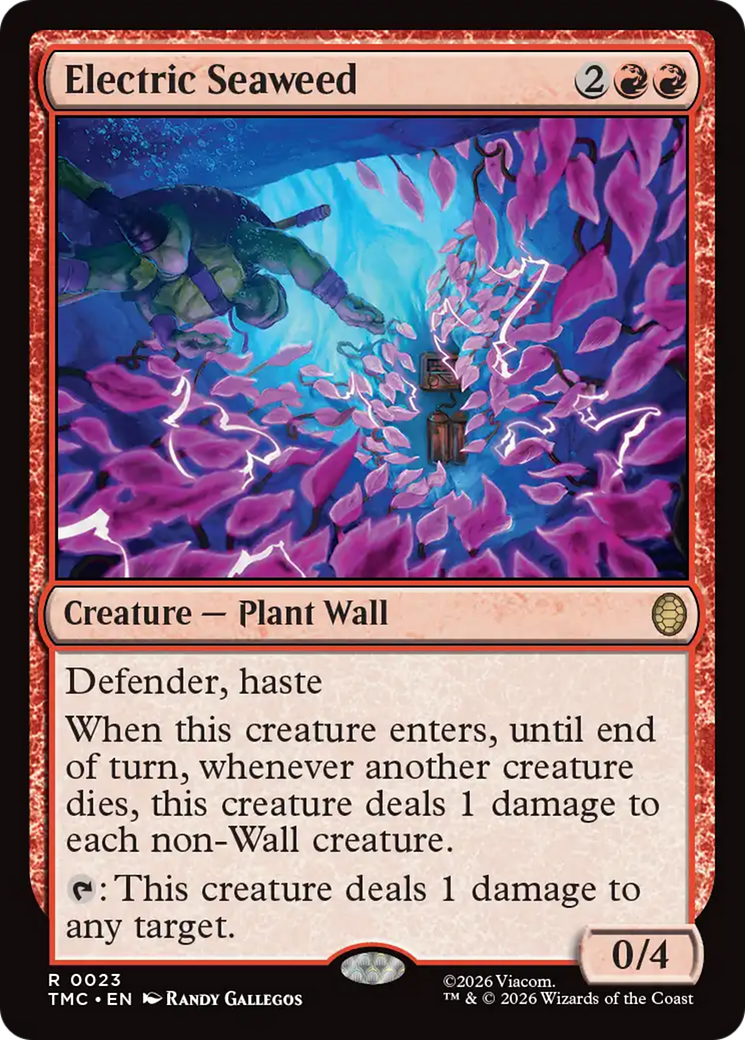 Electric Seaweed [Teenage Mutant Ninja Turtles Commander] | L.A. Mood Comics and Games