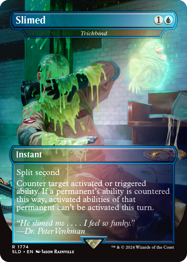Slimed - Trickbind (Rainbow Foil) [Secret Lair Drop Series] | L.A. Mood Comics and Games