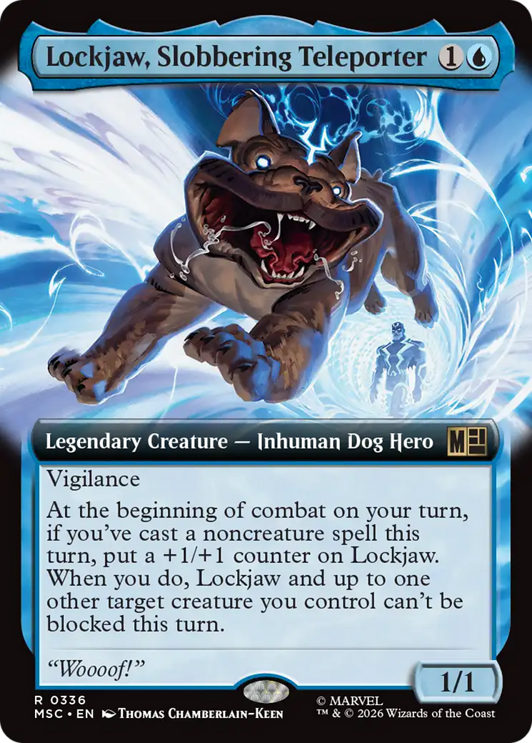 Lockjaw, Slobbering Teleporter (Extended Art) [Marvel Super Heroes Commander] | L.A. Mood Comics and Games