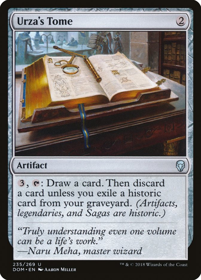 Urza's Tome [Dominaria] | L.A. Mood Comics and Games